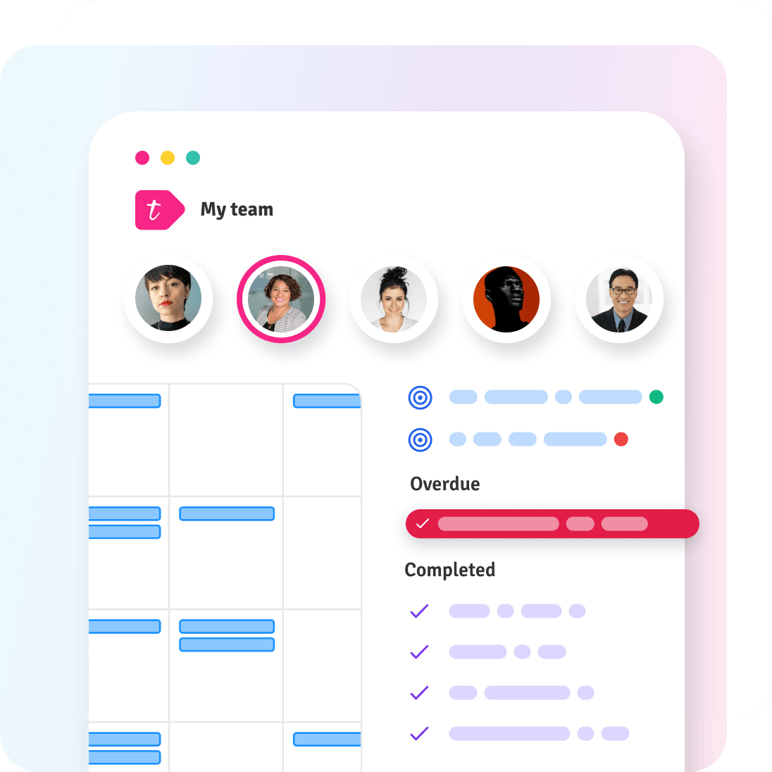 Manager dashboard and insights